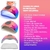 Cabine de unha de gel Metálica colorida Rosa Led 168w - comprar online
