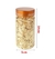 Folha de Ouro Dourado Pote Grande 10cm