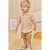Conjunto de Camisa em Tecido Cambraya Listrado e Bermuda em Sarja Stretch com Elastano 75790 LucBoo