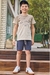 Conjunto Menino Infantil Curto de Camiseta em Meia Malha e Bermuda em Cotton Jeans com Elastano 74960 LucBoo #2 Conjunto Menino Infantil Curto de Cami - comprar online
