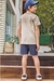 Conjunto Menino Infantil Curto de Camiseta em Meia Malha e Bermuda em Cotton Jeans com Elastano 74960 LucBoo #2 Conjunto Menino Infantil Curto de Cami na internet