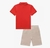 Conjunto Camisa Polo Em Meia Malha E Bermuda Lucboo 77404 - comprar online