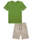 Conjunto De Camiseta Verde Lucboo