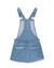Jardineira Menina Infantil em Jeans Arkansas 53003 Lilimoon - comprar online