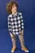 Conjunto de Camisa em Flanela Xadrez e Calça em Sarja Stretch com Elastano 70588 LucBoo na internet