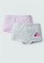 Kit Com 2 Calcinhas Boxer Infantil Hering Kids