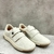 Tênis Casual Infantil Masculino Kidy Fecho Duplo Bege Natural