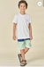 Conjunto de Camiseta em Meia Malha e Bermuda em Nylon Ergonomic com Elastano 74665 LucBoo