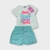 Conjunto Infantil Menina Kukie azul