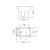BIDET 1/3 AGUJEROS PIAZZA AMALFI - comprar online