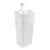 PEDESTAL DE DISEÑO BLANCO COL-1 - comprar online