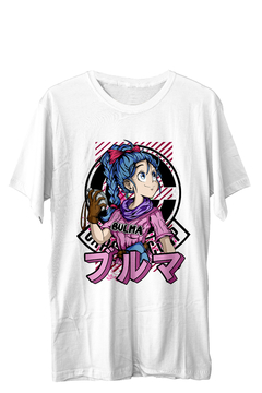 REMERA UNISEX BULMA ANIME DRAGON BALL 100% ALGODON BUFU