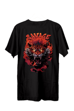 REMERA UNISEX SAVAGE ORIGINAL BUFU 100% ALGODON