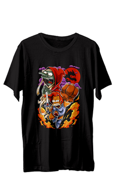 REMERA UNISEX LOS SIMPSON THUNDERCATS CROSSOVER HOMERO 100% ALGODON BUFU