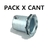 Pack X 25 Conector 3/4'' De Chapa Normalizados - comprar online