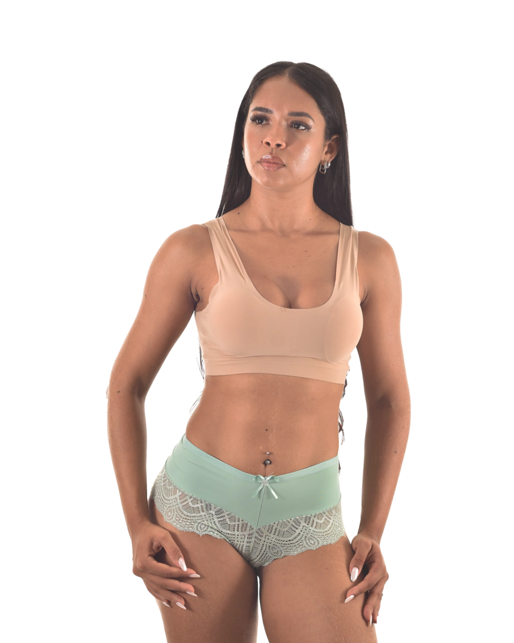 Caleçon Microfibra com Renda | Elegância e Conforto | ref. 7686
