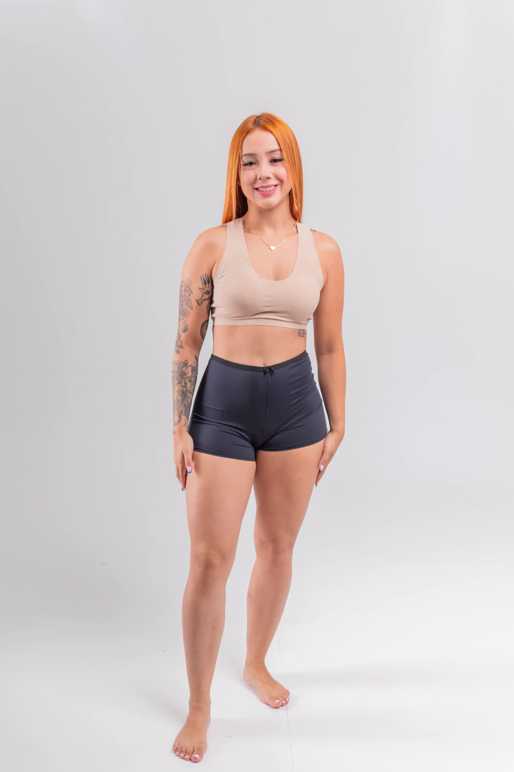 Shortinho segunda pele em microfibra | ref. 7988