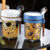 Frasco de Vidro com Tampa e Colher 300-400g - comprar online