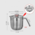 Separador de Ovos em Aço Inox com Tampa