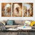 Pintura Elegante Decorativa Dourado Casal