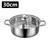 Imagem do Panela com Divisória de Aço Inox com Tampa