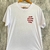 CAMISA PREMIUM ANTI SOCIAL BRANCA COM VERMELHO