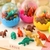 Borracha Ovinho 6 Mini Dinossauro
