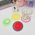 Kit com 4 Porta Copos de Frutas em Silicone