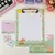 Prancheta Estampada com Folhas Decoradas – Capivara - comprar online