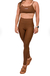 LEGGING C/ BOLSO CAFÉ ADAPTIV LYCRA PWRD BY COFFEE