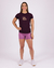 CAMISA BABY LOOK BORDÔ PWRD BY COFFEE - comprar online