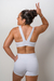 SHORTS EMPINA BUMBUM BRANCO EMANA C/ ETIQUETA PRETA PWRD BY COFFEE - comprar online