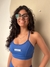 TOP ARIANE AZUL INDIGO PWRD BY COFFEE - HB FITNESS