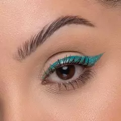 Delineador glitter by Ruby Rose TONO CELESTE - comprar online
