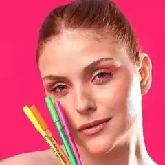 Delineador de ojos fucsia neón by Luisance - comprar online