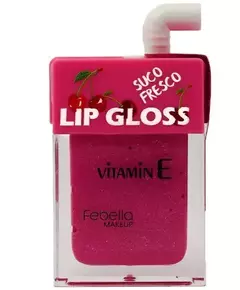 Gloss con vitamina E by FEBELLA.Tono cereza