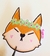 sticker cute foxy