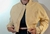 BOMBER CORTA BEIGE - comprar online