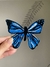 Borboleta azul - Peça 2em1