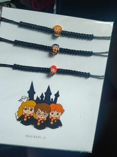 PULSERA DE HARRY POTTER X3 PARA COMPARTIR