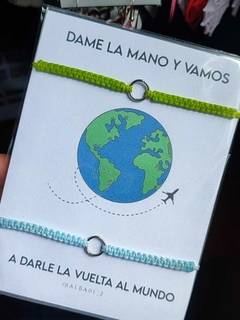 PULSERAS MUNDO 2 PARA COMPARTIR