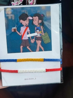 PULSERA DE BOCA Y RIVER PARA COMPARTIR MATE PLANA 1
