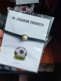 PELOTA DE FÚTBOL DORADA PLANA