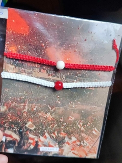 PULSERAS RIVER PLATE PARA COMPARTIR - Alba accesorios