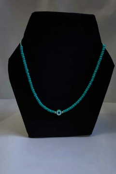 COLLAR CHOKER OJO TURCO FIMO