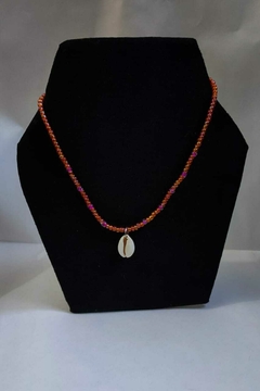 COLLAR CHOKER NARANJA