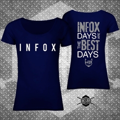 REMERA MUJER AZUL | INFOX
