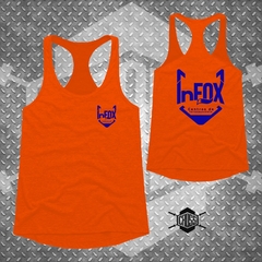 SUDADERA MUJER NARANJA | INFOX