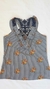 Blusa Regata Nadador Detalhe Renda