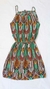 Vestido Curto Estampado Alça Fina - comprar online